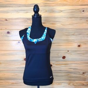 Bolle Black and Blue Athletic Tank Top Ladies Size Small